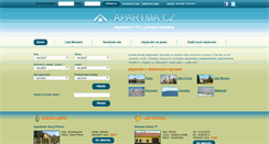 Desktop Screenshot of apartma.cz